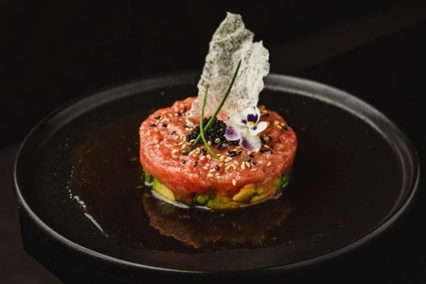 Ensalada de wakame con alga