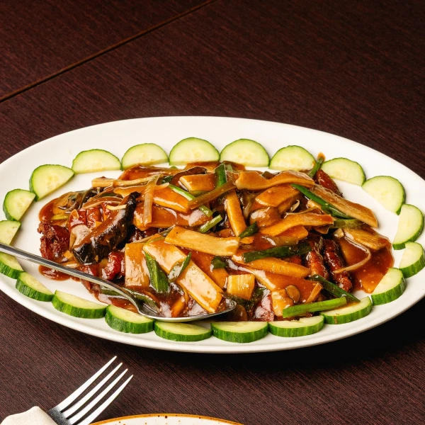 Ensalada de wakame con alga