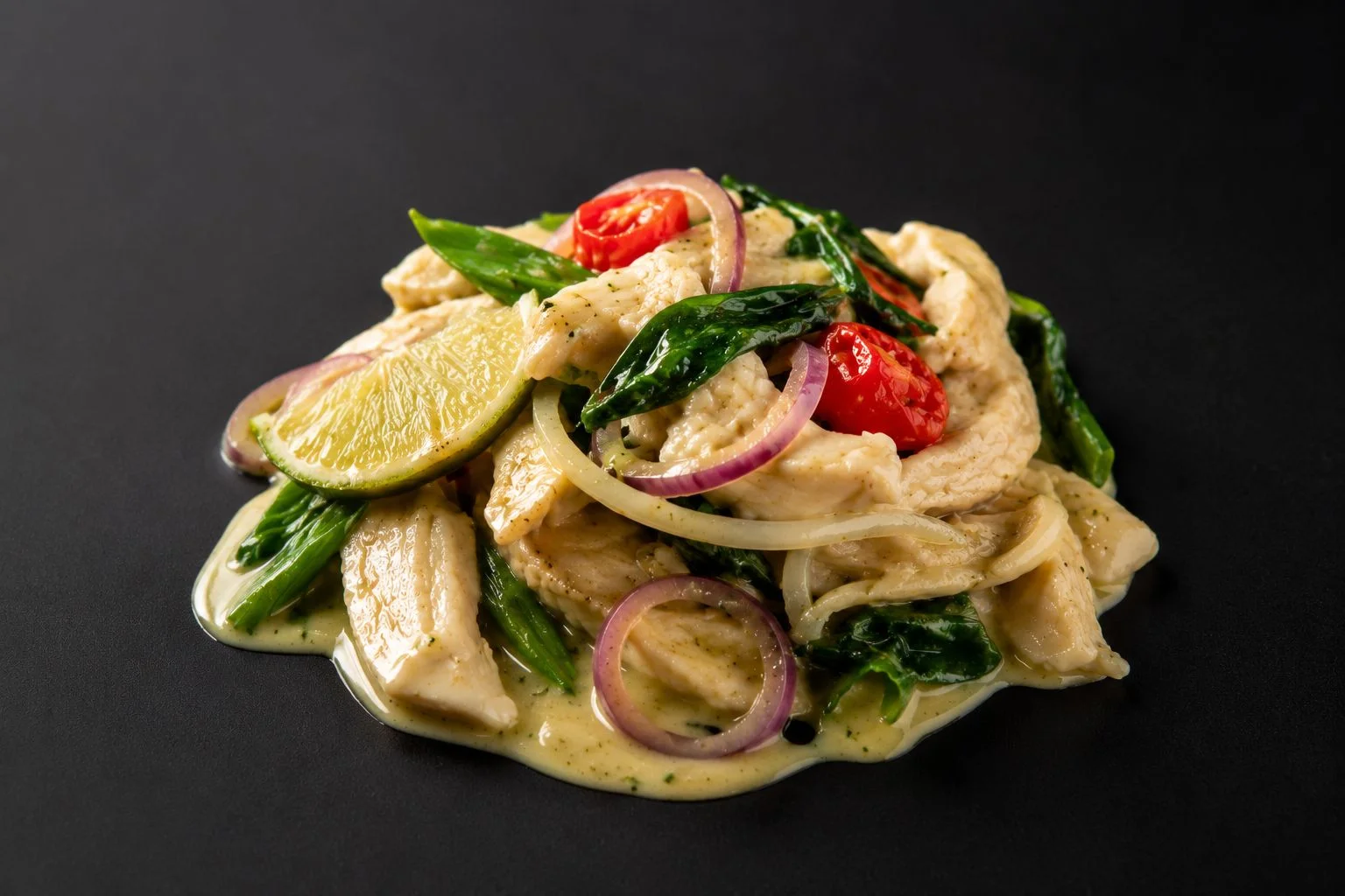 15. Pechuga de pollo con salsa al gusto