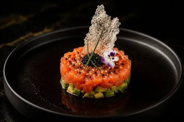 Ensalada de wakame con alga