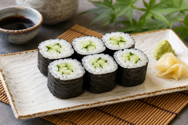 Ensalada de wakame con alga