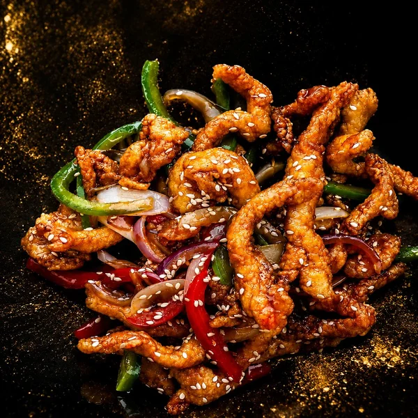 Ensalada de wakame con alga